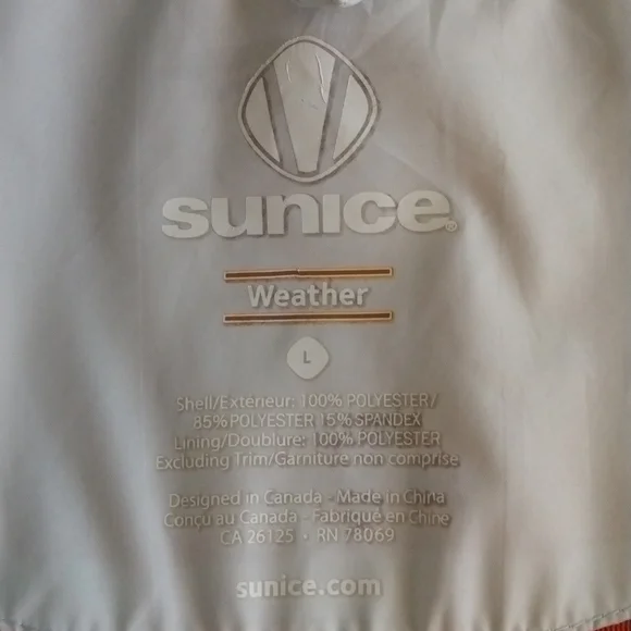 Sunice 1/2 Zipper Pullover Sz. L - Picture 4 of 8